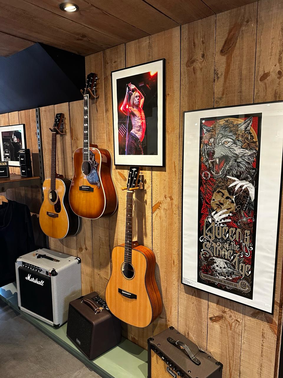 Guitars and amps